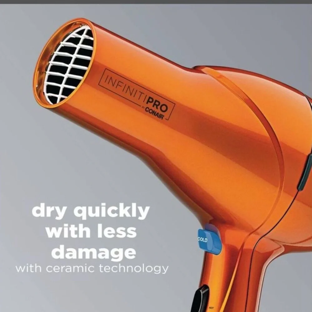 Infiniti Pro by Conair AC Motor Orange Dryer
